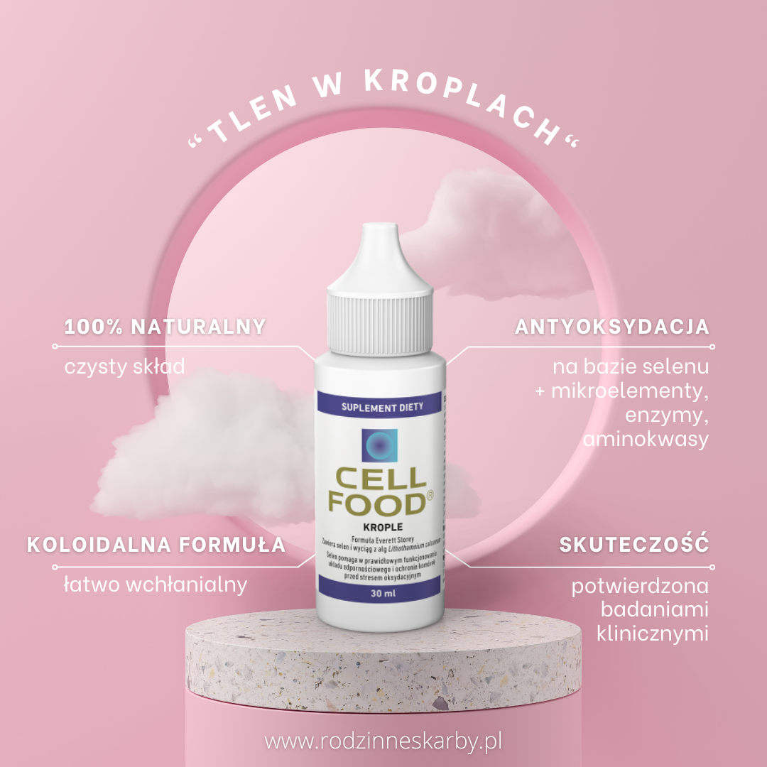 tlen w kroplach cellfood