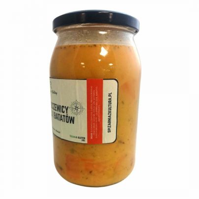 zupa z soczewicy czerwonej i batatów