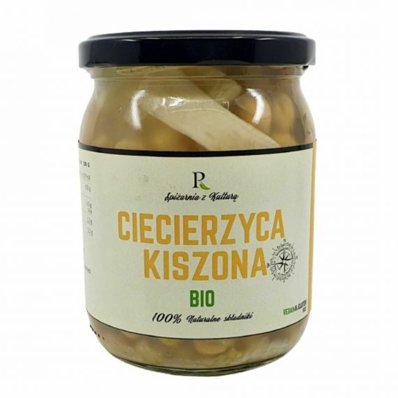 ciecierzyca kiszona w słoiku