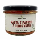 pasta z papryki z lubczykiem