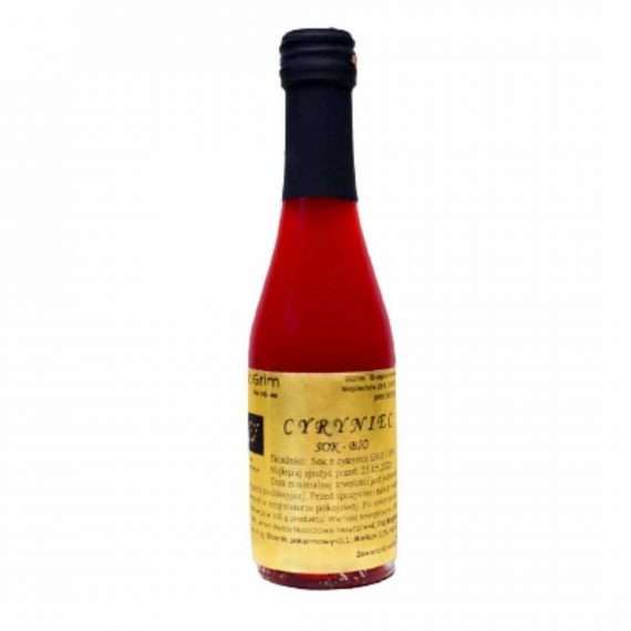Cytryniec Chiński, Sok z cytryńca EKO 500 ml