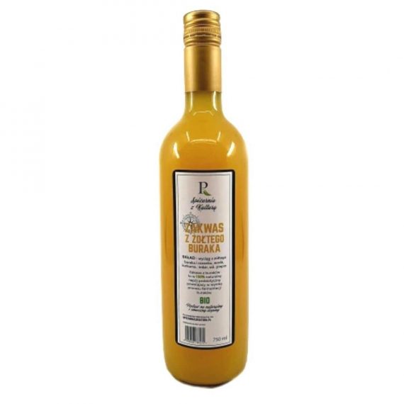 Zakwas z żółtego buraka 750 ml