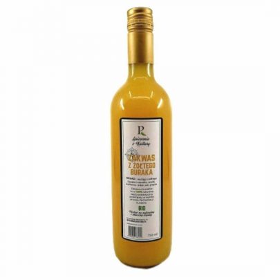 Zakwas z żółtego buraka 750 ml