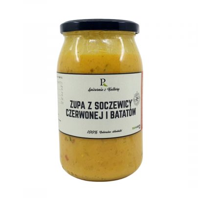 zupa z soczewicy czerwonej i batatow 900 ml
