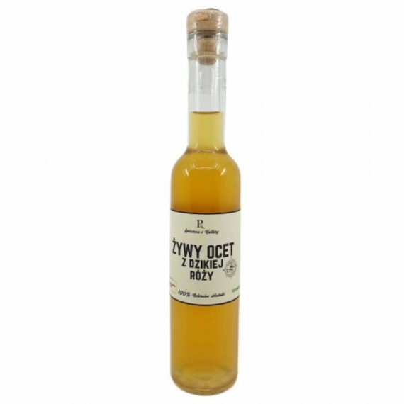 Żywy ocet z dzikiej róży, 250 ml, Rodzinne Skarby