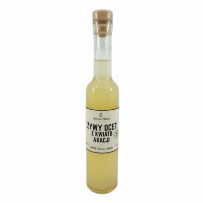 Żywy ocet z kwiatu akacji, 250 ml, sklep Rodzinne Skarby