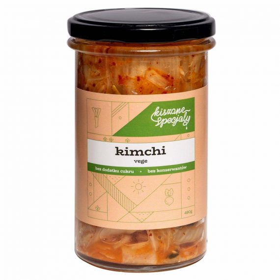 kimchi vege z wakame 480g, kiszone specjały