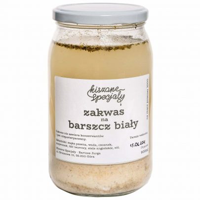 zakwas na barszcz biały 900ml kiszone specjały