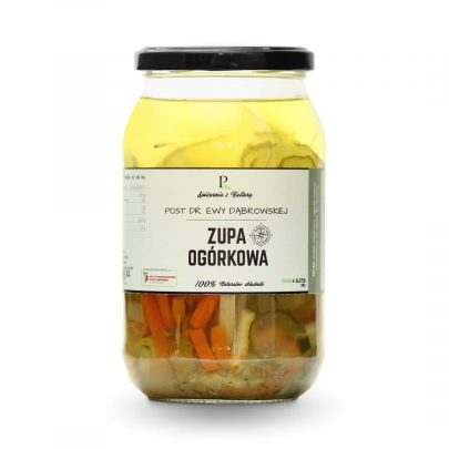 zupa ogorkowa na post dr ewy dabrowskiej 900 ml
