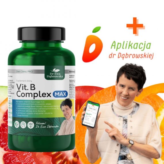 zestaw dr ewa dabrowska vit b complex max 120 kaps dostep do aplikacji