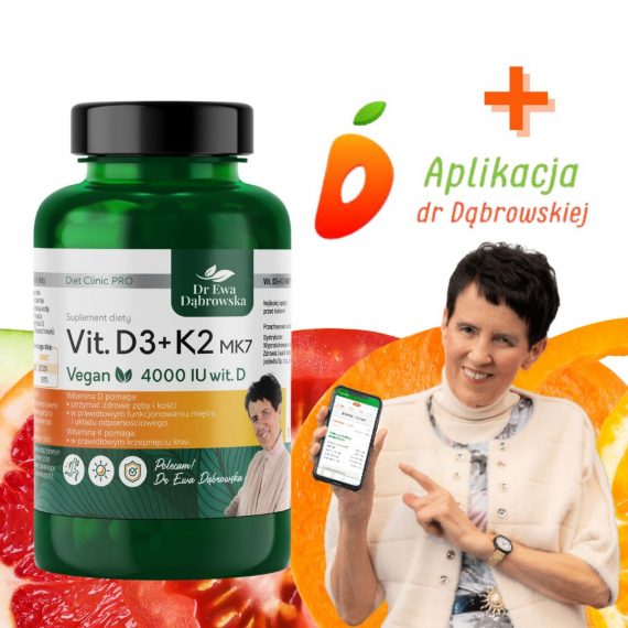 zestaw dr ewa dabrowska witamina d3 k2mk7 60 kaps aplikacja