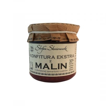 konfitura z malin niskoslodzona 200 g