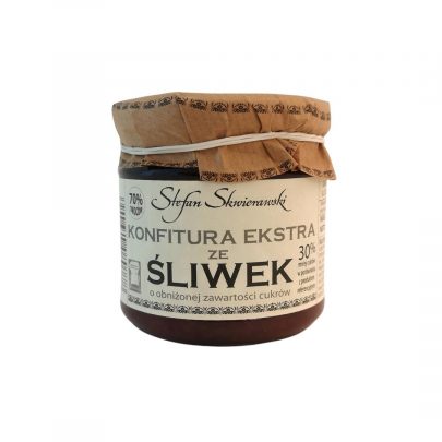 konfitura ze sliwek niskoslodzona 200 g