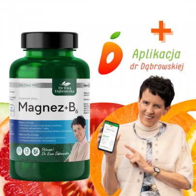 zestaw dr ewa dabrowska-magnez-120 kaps dostep do aplikacji
