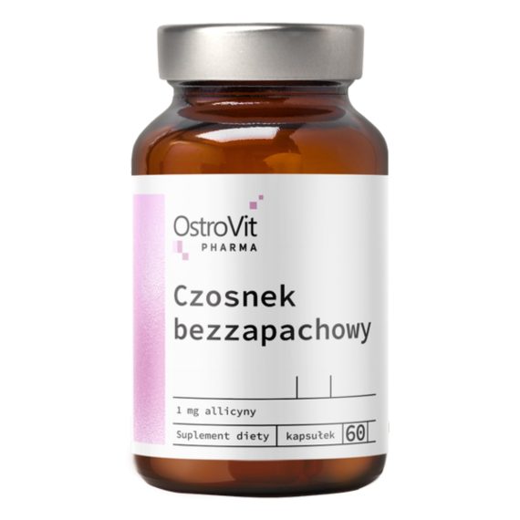 czosnek bezzapachowy 60 kaps ostrovit