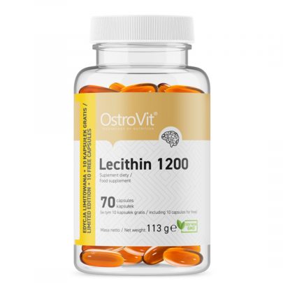lecytyna na watrobe 1200 mg 70 kaps ostrovit