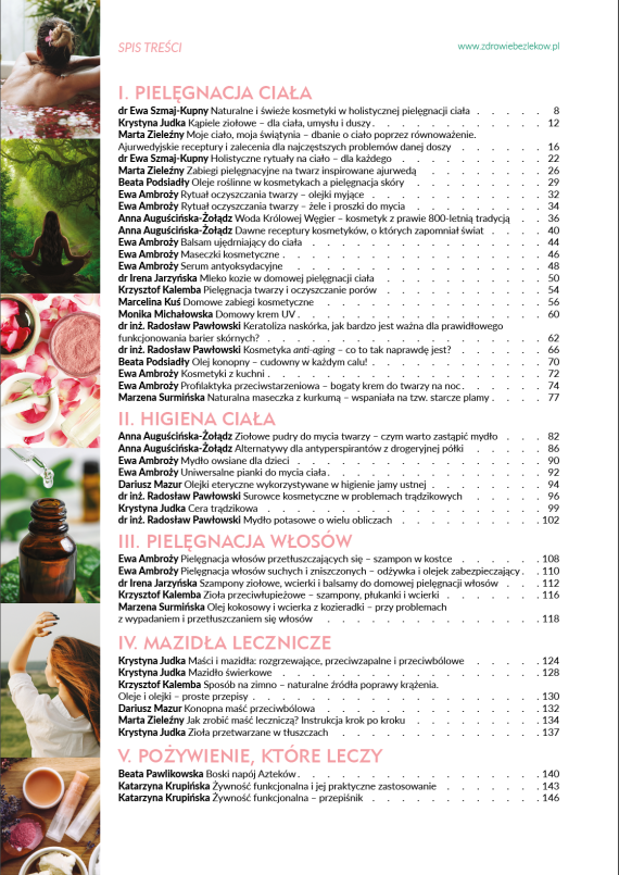Książka “Almanach 5 – Praktyczne receptury dla zdrowia i urody” – Zdrowie Bez Leków - obrazek 3