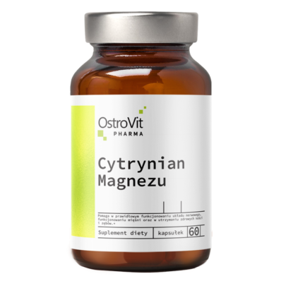 cytrynian magnezu 60 kaps ostrovit
