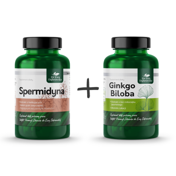 zestaw senior spermidyna ginkgo biloba