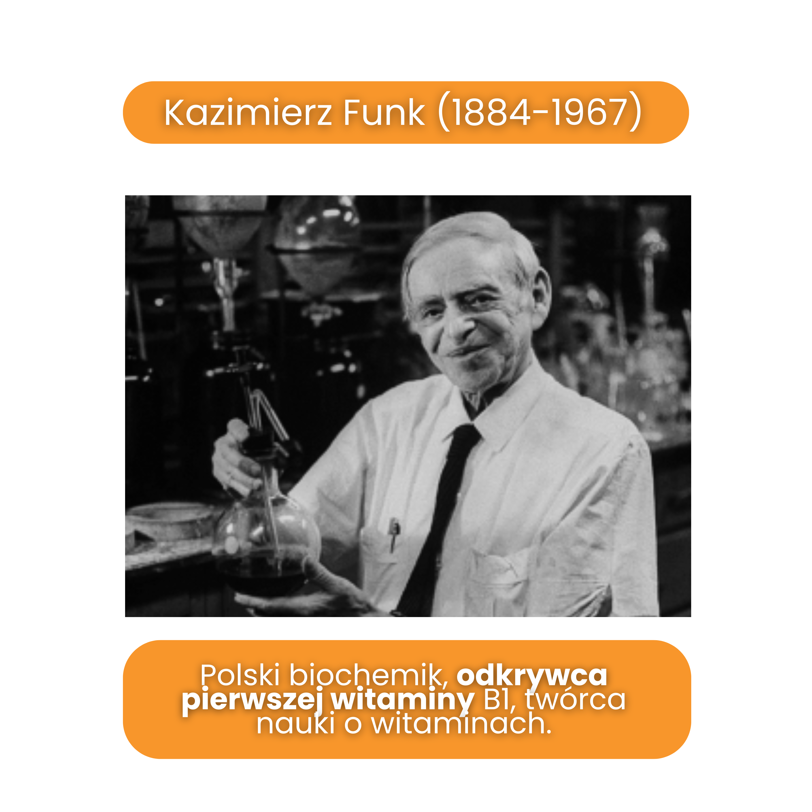 odkrywca witamin kazimierz funk
