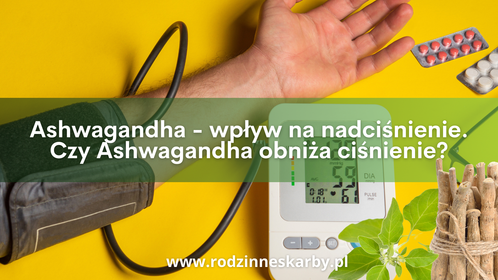 Ashwagandha – wpływ na nadciśnienie. Czy ashwagandha obniża ciśnienie?