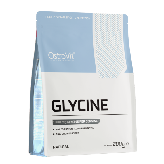 glicyna w proszku 200 g-100 mg ostrovit