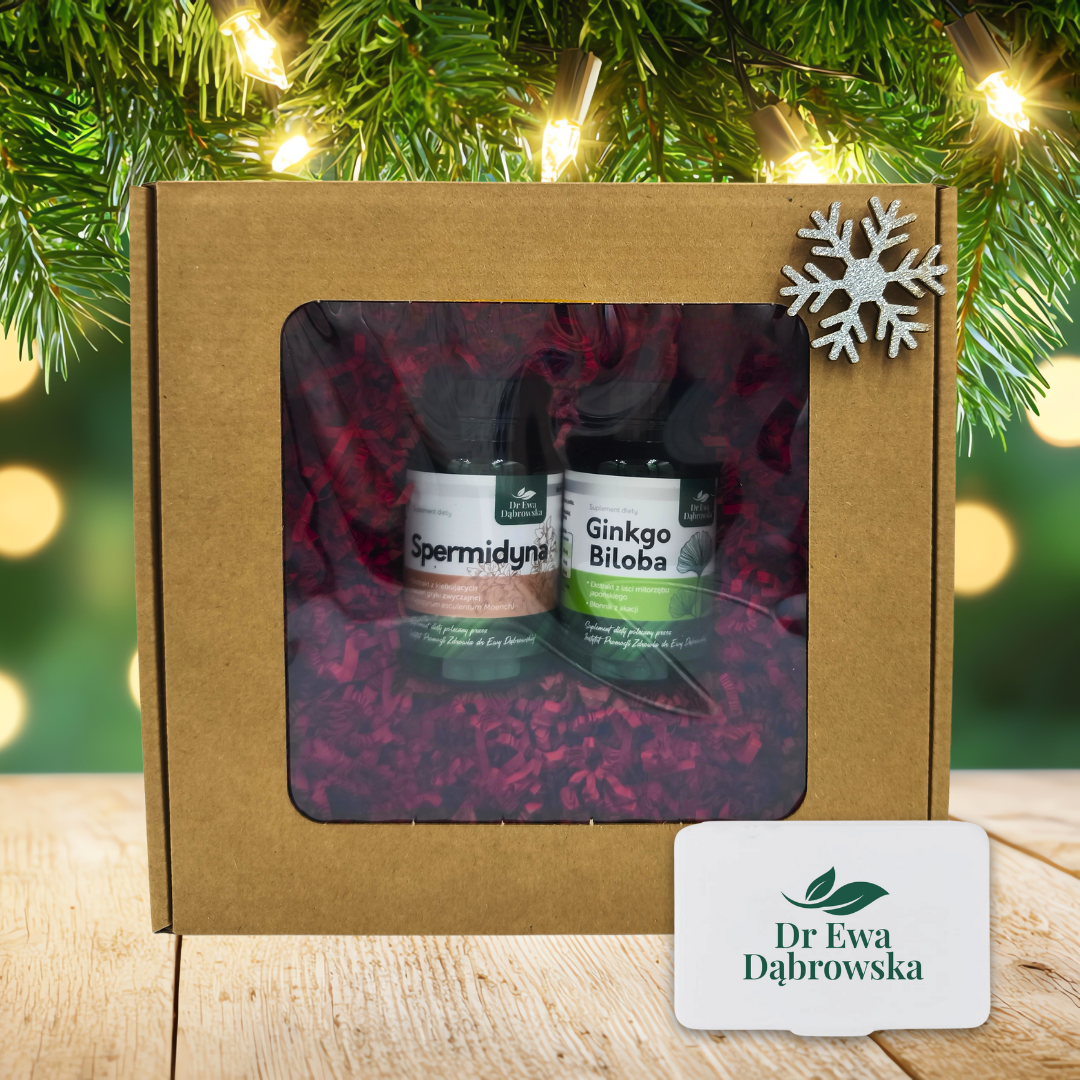 zestaw swiateczny senior dr ewa dabrowska spermidyna ginkgo-biloba