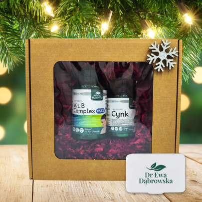 zestaw swiateczny uroda dr ewa dabrowska cynk wit b complex