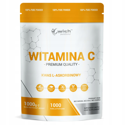 witamina c w proszku 1000 g kwas l askorbinowy 1000 mg wish