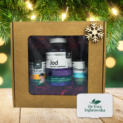 zestaw swiateczny najczestsze niedobory d3 k2 jod omega 3 dr ewa dabrowska
