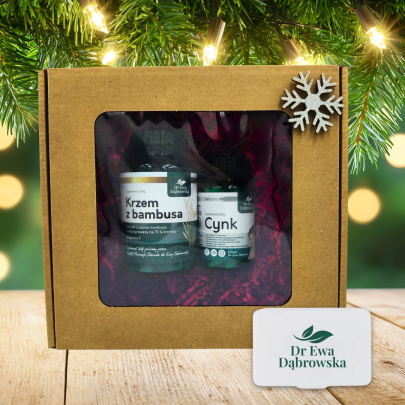 zestaw swiateczny piekna krzem z bambusa cynk dr ewa dabrowska