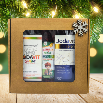 zestaw swiateczny dla rodziny jodavit junior adek jodavit selen jodavita